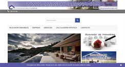 Desktop Screenshot of casaschurriana.com